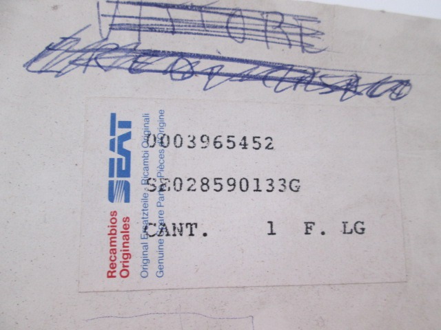ZUNANJI PROFILI IN LETVE OEM N.  ORIGINAL REZERVNI DEL SEAT IBIZA 021A MK1 (1984 - 1993)BENZINA LETNIK 1985