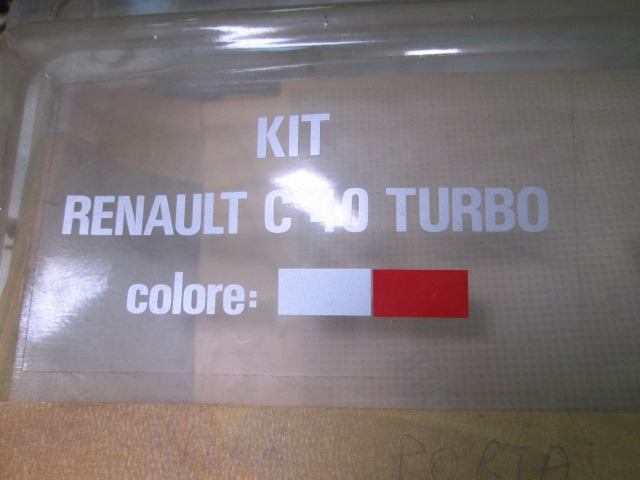 ZUNANJI PROFILI IN LETVE OEM N.  ORIGINAL REZERVNI DEL RENAULT 5 SUPERCINQUE B/C40 (1984 - 1996)BENZINA LETNIK 1984
