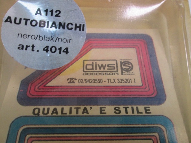 ZUNANJI PROFILI IN LETVE OEM N.  ORIGINAL REZERVNI DEL AUTOBIANCHI A112 (1969 - 1986)BENZINA LETNIK