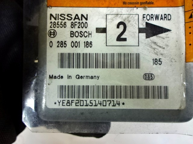 KIT AIRBAG KOMPLET OEM N. 5990 KIT AIRBAG COMPLETO ORIGINAL REZERVNI DEL NISSAN TERRANO II R20 R (1999 - 2002) DIESEL LETNIK 2001