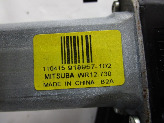 MEHANIZEM DVIGA ZADNJIH STEKEL  OEM N. BJ32-27000-AC ORIGINAL REZERVNI DEL LAND ROVER RANGE ROVER EVOQUE L538 (2012 - 2016)DIESEL LETNIK 2012