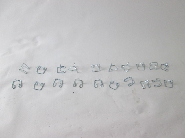 ZUNANJI PROFILI IN LETVE OEM N.  ORIGINAL REZERVNI DEL FIAT 500 MK1 (1957 - 1975)BENZINA LETNIK 1957