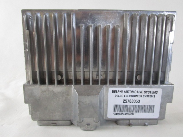 RACUNALNIK HIDRAVLICNEGA VZMETENJA  OEM N. 25768353 ORIGINAL REZERVNI DEL CADILLAC SRX (2004 - 2009) BENZINA LETNIK 2005