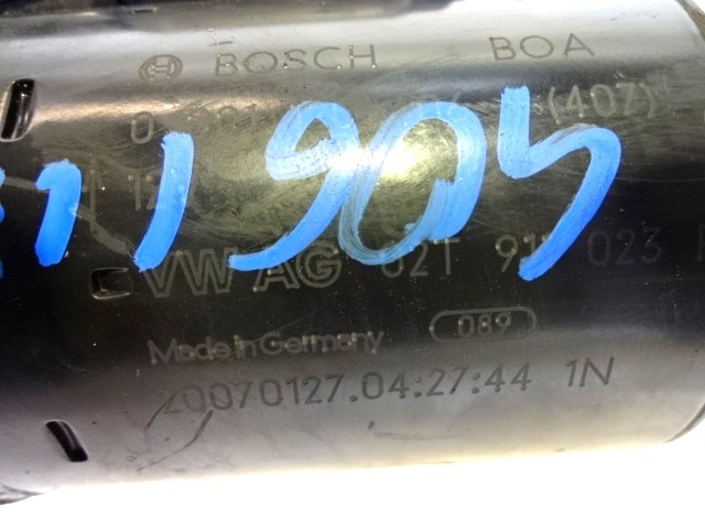 ZAGANJAC MOTORJA  OEM N. 02T911023R ORIGINAL REZERVNI DEL VOLKSWAGEN POLO 9N R (2005 - 10/2009) BENZINA LETNIK 2007