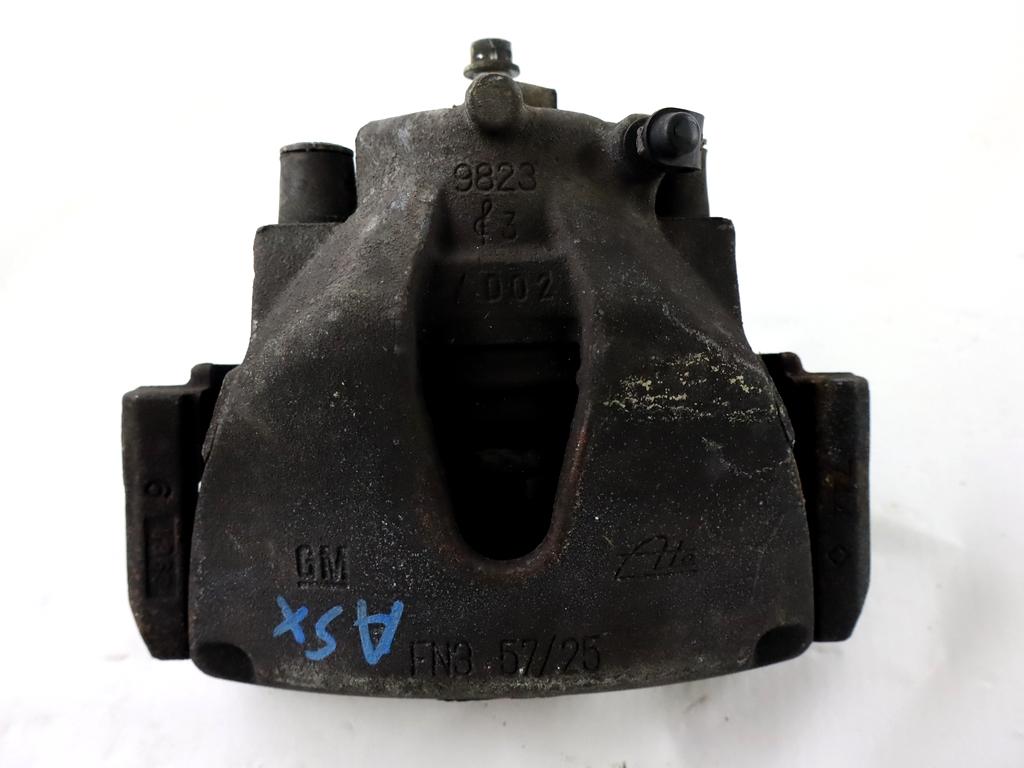 SPREDNJE LEVE ZAVORNE CELJUSTI  OEM N. 93176426 ORIGINAL REZERVNI DEL OPEL MERIVA A X03 (2003 - 2006) DIESEL LETNIK 2003