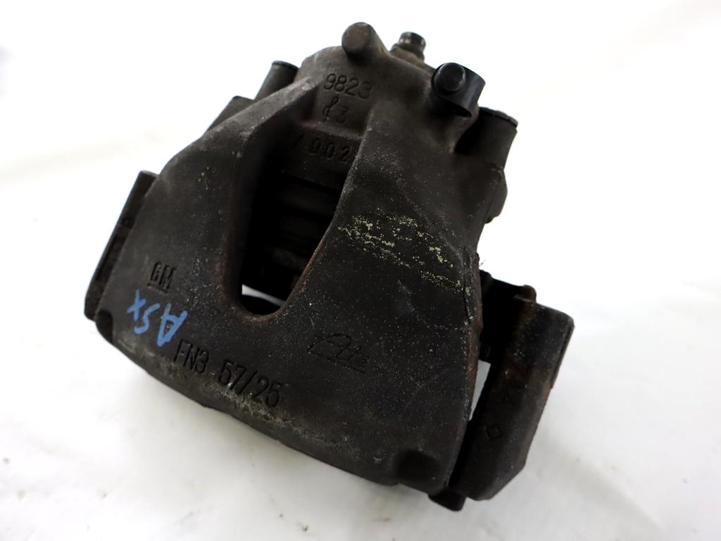 SPREDNJE LEVE ZAVORNE CELJUSTI  OEM N. 93176426 ORIGINAL REZERVNI DEL OPEL MERIVA A X03 (2003 - 2006) DIESEL LETNIK 2003