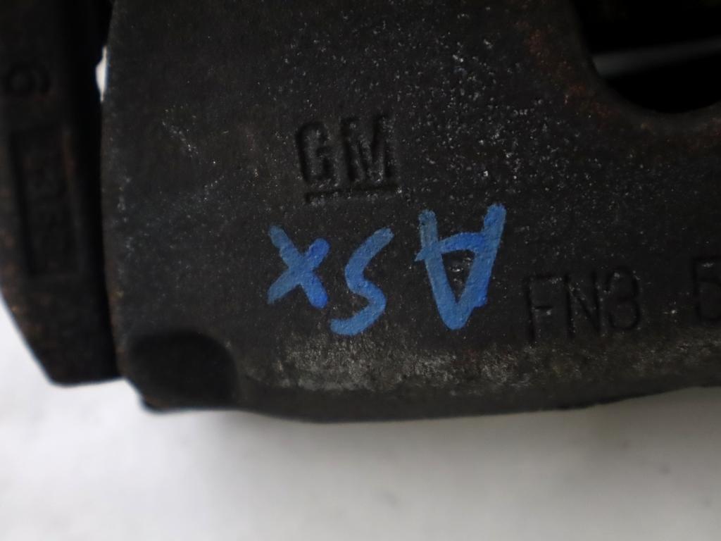 SPREDNJE LEVE ZAVORNE CELJUSTI  OEM N. 93176426 ORIGINAL REZERVNI DEL OPEL MERIVA A X03 (2003 - 2006) DIESEL LETNIK 2003