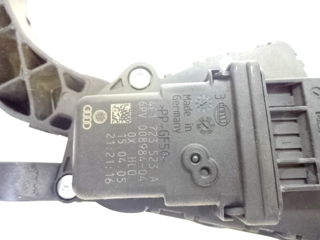 PEDALI OEM N. 4F1723523A ORIGINAL REZERVNI DEL AUDI A6 C6 4F2 4FH 4F5 BER/SW/ALLROAD (07/2004 - 10/2008) DIESEL LETNIK 2005