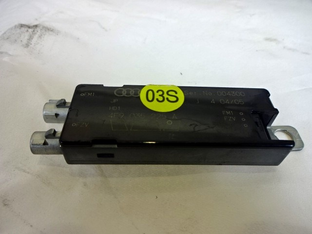 OJACEVALEC / ANTENA OEM N. 4F9035225A ORIGINAL REZERVNI DEL AUDI A6 C6 4F2 4FH 4F5 BER/SW/ALLROAD (07/2004 - 10/2008) DIESEL LETNIK 2005