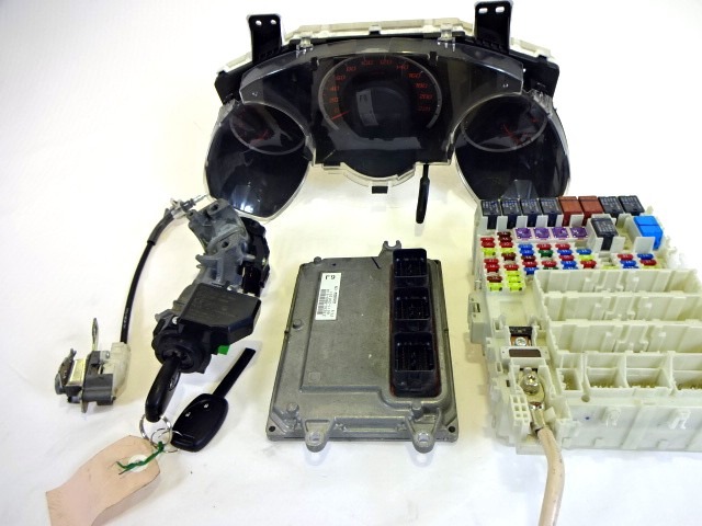 KOMPLET ODKLEPANJE IN VZIG  OEM N. 30358 KIT ACCENSIONE AVVIAMENTO ORIGINAL REZERVNI DEL HONDA JAZZ GE GG GP ZA MK3 (2008 - 2013)BENZINA LETNIK 2009