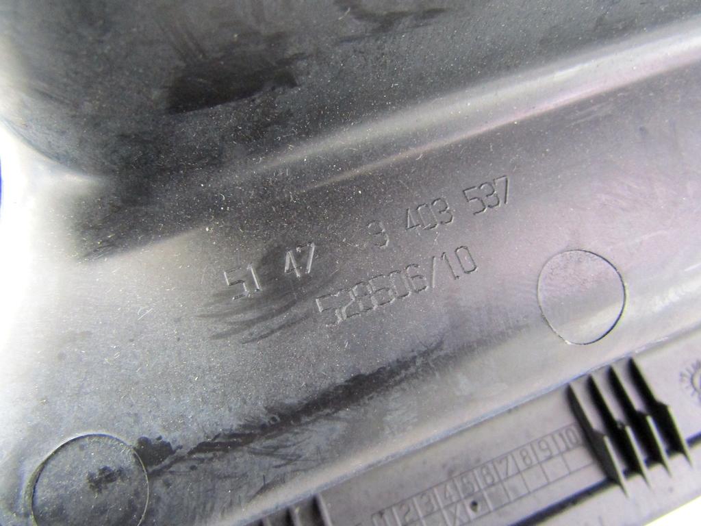 PREDAL ZA DOKUMENTE OEM N. 51473403537 ORIGINAL REZERVNI DEL BMW X3 E83 LCI R (2006 - 2010) DIESEL LETNIK 2008