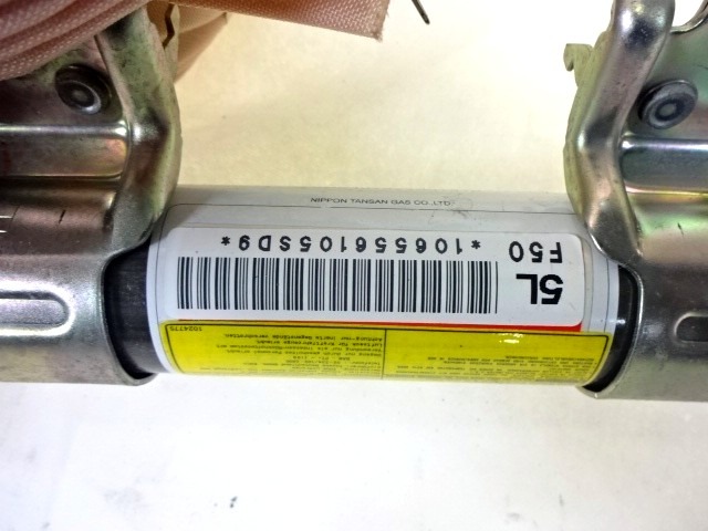 6218042010 AIRBAG LATERALE A TENDINA LATO SINISTRO TOYOTA RAV 4 2.0 D 4X4 85KW 5M 5P (2006) RICAMBIO USATO 