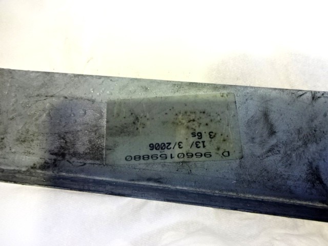 MEHANIZEM DVIGA SPREDNJIH STEKEL  OEM N. 9660159880 ORIGINAL REZERVNI DEL CITROEN C2 (2004 - 2009) DIESEL LETNIK 2006