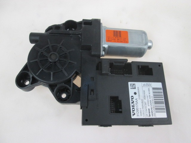 DVIZNI MEHANIZEM SPREDNIH STEKEL  OEM N. 31295175AA ORIGINAL REZERVNI DEL VOLVO V50 545 R (2007 - 2012) DIESEL LETNIK 2011