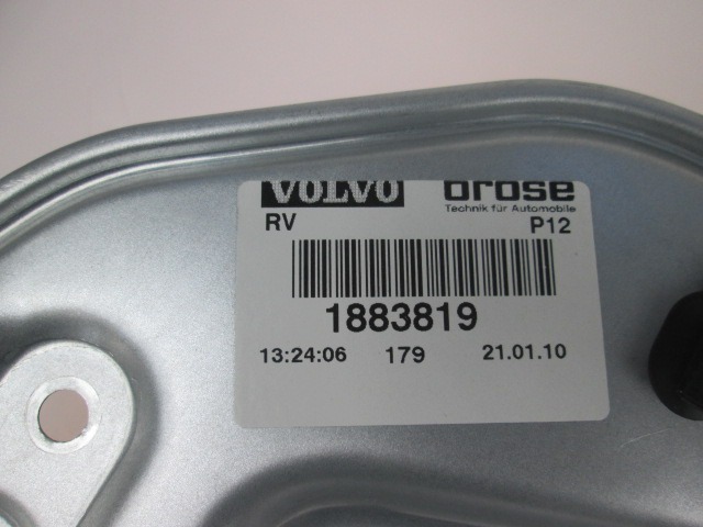 MEHANIZEM VETROBRANSKEGA STEKLA PREDNJIH VRAT OEM N. 31253514 ORIGINAL REZERVNI DEL VOLVO V50 545 R (2007 - 2012) DIESEL LETNIK 2011