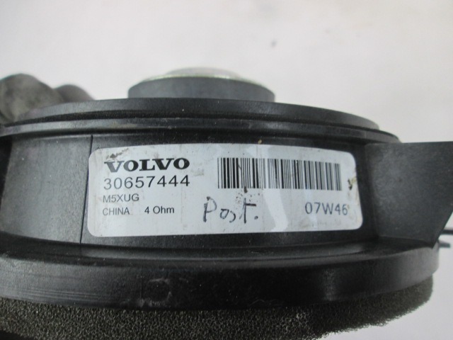 ZVOCNIKI OEM N. 30657444 ORIGINAL REZERVNI DEL VOLVO V50 545 R (2007 - 2012) DIESEL LETNIK 2011