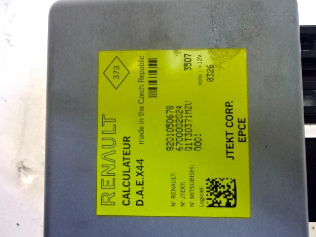 ELEKTRICNI SERVO VOLAN ENOTA OEM N. 8201050678 ORIGINAL REZERVNI DEL RENAULT TWINGO CN0 MK2 R  (2011 - 2014)BENZINA LETNIK 2013