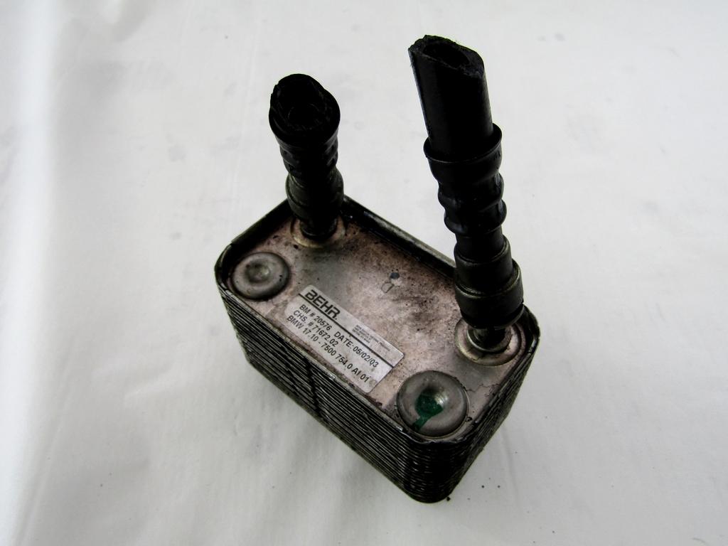 EGR VENTIL/IZMENJALNIK OEM N. 17107500754 ORIGINAL REZERVNI DEL BMW X5 E53 (1999 - 2003)DIESEL LETNIK 2003
