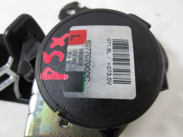 VARNOSTNI PAS OEM N. 607707000C ORIGINAL REZERVNI DEL FIAT GRANDE PUNTO 199 (2005 - 2012) BENZINA LETNIK 2006