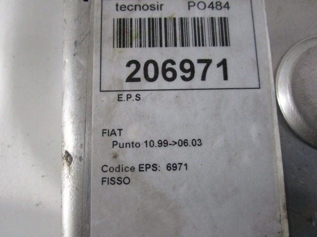 ELEKTRICNI SERVO VOLAN ENOTA OEM N. 206971 ORIGINAL REZERVNI DEL FIAT PUNTO 188 188AX MK2 (1999 - 2003) BENZINA LETNIK 2001