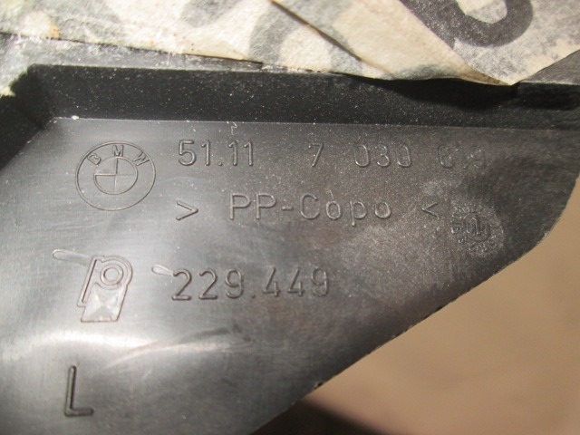 NOSILCI ODBIJACA  OEM N. 51117030619 ORIGINAL REZERVNI DEL BMW SERIE 3 E46 BER/SW/COUPE/CABRIO (1998 - 2002) DIESEL LETNIK 2001