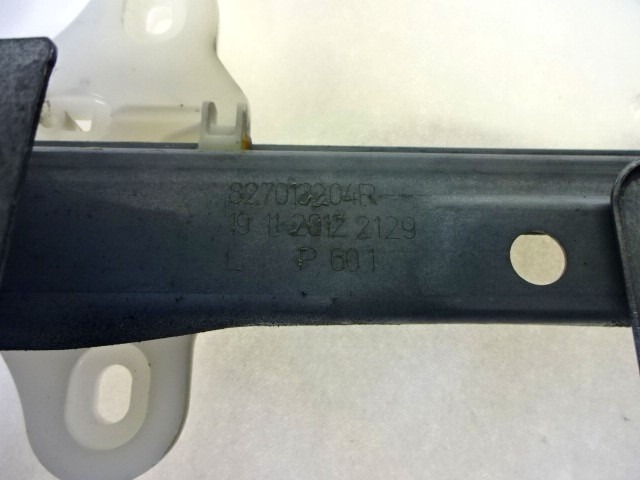 ROCNI SISTEM ZA DVIGOVANJE ZADNJEGA STEKLA  OEM N. 827013204R ORIGINAL REZERVNI DEL RENAULT CLIO BH KH MK4 (2012 - 2019)BENZINA LETNIK 2013