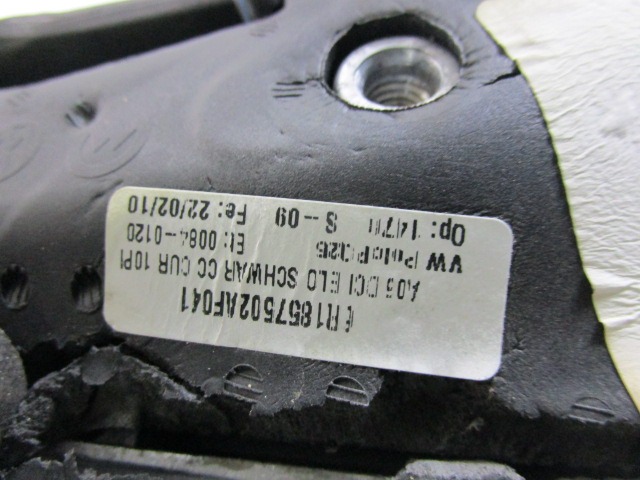 DESNO OGLEDALO OEM N. 1K0959577 ORIGINAL REZERVNI DEL VOLKSWAGEN POLO 6R1 6C1 (06/2009 - 02/2014) DIESEL LETNIK 2010