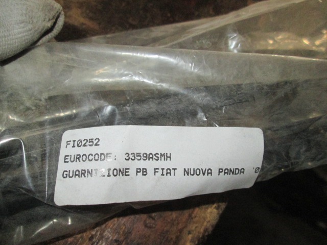 TESNILO ZA STEKLA OEM N. 3359ASMH ORIGINAL REZERVNI DEL FIAT PANDA 169 (2003 - 08/2009) BENZINA LETNIK 2003