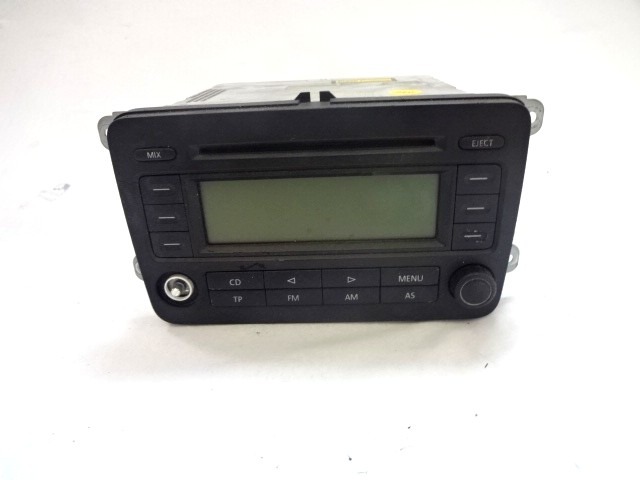 RADIO CD / OJACEVALNIK / IMETNIK HIFI OEM N. 5M0057153 ORIGINAL REZERVNI DEL VOLKSWAGEN GOLF PLUS 5M1 521 MK1 (2004 - 2009) DIESEL LETNIK 2006