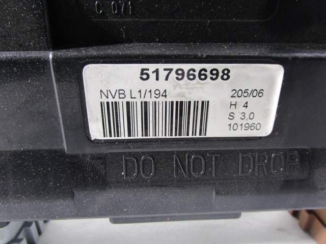 CENTRALNO ZAKLEPANJE OEM N. 51796698 ORIGINAL REZERVNI DEL FIAT CROMA 194 MK2 (2005 - 10/2007)  DIESEL LETNIK 2006