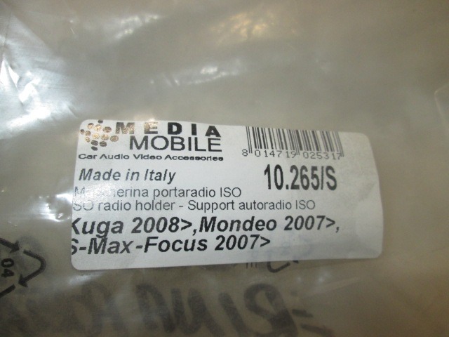 ARMATURNA PLO?CA OEM N. 10.265/S ORIGINAL REZERVNI DEL FORD FOCUS CMAX DM2 MK1 (10/2003 - 03/2007) DIESEL LETNIK 2004