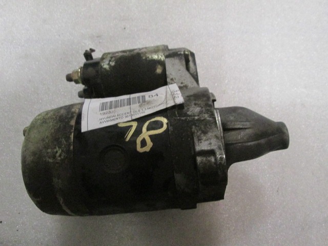 ZAGANJAC MOTORJA  OEM N.  ORIGINAL REZERVNI DEL HYUNDAI ACCENT X-3 MK1 (1995 - 08/1999)BENZINA LETNIK 1996