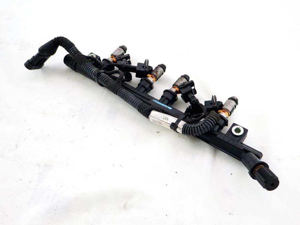 INJEKTORJI/BENCIN OEM N. 55195806 77363790 ORIGINAL REZERVNI DEL FIAT PUNTO EVO 199 (2009 - 2012)  BENZINA LETNIK 2010