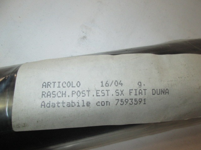 PROFILI BOCNEGA STEKLA  OEM N. 7593591 ORIGINAL REZERVNI DEL FIAT DUNA 155 (1987 - 1991)BENZINA LETNIK 1987