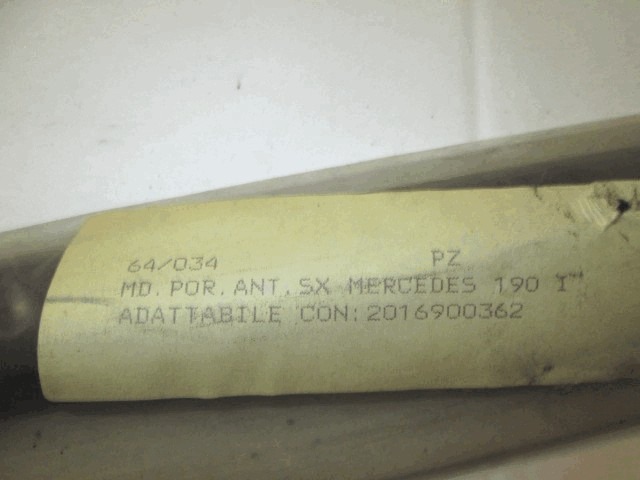 ZUNANJI PROFILI IN LETVE SPREDAJ LEVO OEM N. 2016900362 ORIGINAL REZERVNI DEL MERCEDES CLASSE 190 W201 (1982 - 1993)BENZINA LETNIK 1982