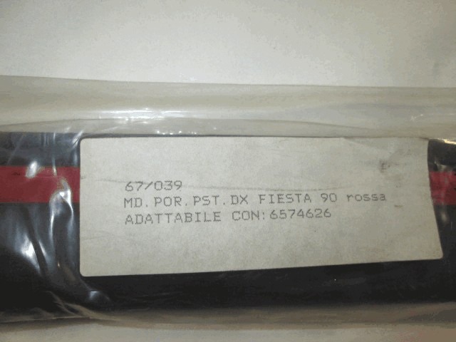 ZUNANJI PROFILI IN LETVE OEM N. 6574626 ORIGINAL REZERVNI DEL FORD FIESTA GFJ MK3 (1989 - 1995)BENZINA LETNIK 1989