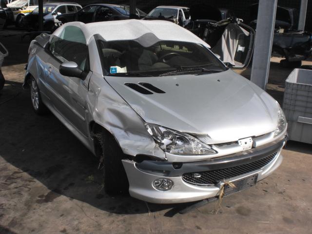 PEUGEOT 206 CC 1.6 D 80KW 5M 2P (2005) RICAMBI IN MAGAZZINO 