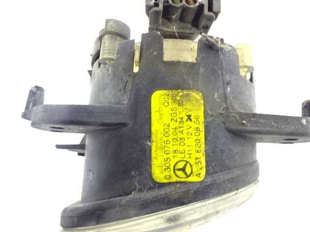 DESNA MEGLENKA OEM N. A2518200856 0305076002 ORIGINAL REZERVNI DEL MERCEDES CLASSE A W169 5P C169 3P (2004 - 04/2008) BENZINA LETNIK 2004