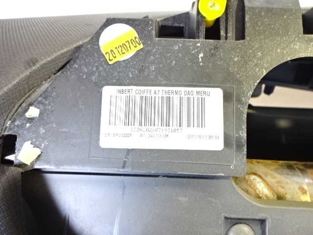 KIT AIRBAG KOMPLET OEM N. 23388 KIT AIRBAG COMPLETO ORIGINAL REZERVNI DEL PEUGEOT 207 / 207 CC WA WC WD WK (2006 - 05/2009) DIESEL LETNIK 2007