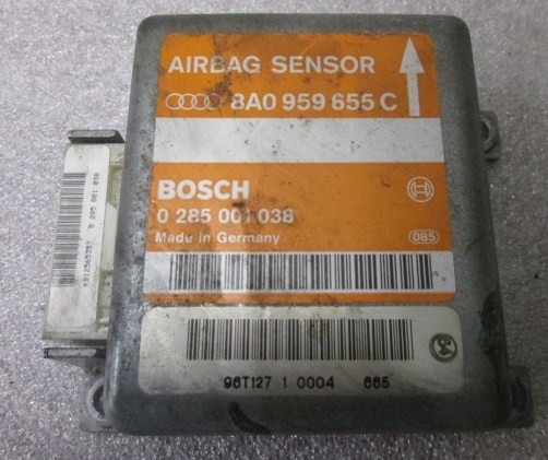 RACUNALNIK AIRBAG OEM N. 8A0959655C ORIGINAL REZERVNI DEL AUDI A4 B5 BER/SW (1994 - 12/2000) DIESEL LETNIK 1996