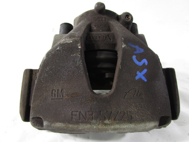 SPREDNJE LEVE ZAVORNE CELJUSTI  OEM N. 93176426 ORIGINAL REZERVNI DEL OPEL ZAFIRA B A05 M75 (2005 - 2008) DIESEL LETNIK 2006