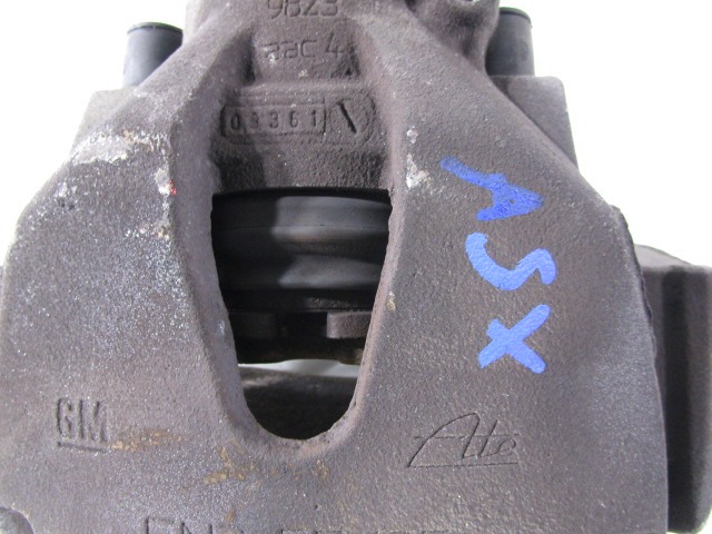 SPREDNJE LEVE ZAVORNE CELJUSTI  OEM N. 93176426 ORIGINAL REZERVNI DEL OPEL ZAFIRA B A05 M75 (2005 - 2008) DIESEL LETNIK 2006