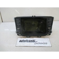 RADIO CD / OJACEVALNIK / IMETNIK HIFI OEM N. 6C0035885A ORIGINAL REZERVNI DEL VOLKSWAGEN POLO 6R1 6C1 R (02/2014 - 2017) BENZINA LETNIK 2014