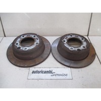 ZADNJI ZAVORNI DISKI OEM N. 584111H100 ORIGINAL REZERVNI DEL KIA CEE'D / PRO CEE'D MK1 ED (2006-2012) BENZINA LETNIK 2007