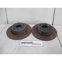 ZADNJI ZAVORNI DISKI OEM N. 2104230412 ORIGINAL REZERVNI DEL MERCEDES CLASSE SLK R170 (1997 - 2004) BENZINA LETNIK 1998