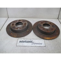 ZADNJI ZAVORNI DISKI OEM N. A4544200001 ORIGINAL REZERVNI DEL SMART FORFOUR 454 MK1 (2004 - 2006) BENZINA LETNIK 2005