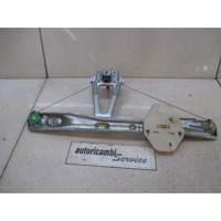 ROCNI SISTEM ZA DVIGOVANJE ZADNJEGA STEKLA  OEM N. 7700434304 ORIGINAL REZERVNI DEL RENAULT CLIO BB CB MK2 R / CLIO STORIA (05/2001 - 2012) BENZINA LETNIK 2002