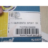 SPREDNJI INDIKATOR OEM N. 7629826 ORIGINAL REZERVNI DEL FIAT 500 CINQUECENTO MK2 (1991 - 1998) BENZINA LETNIK 1998