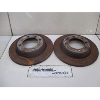 ZADNJI ZAVORNI DISKI OEM N.  ORIGINAL REZERVNI DEL MITSUBISHI SPACESTAR DG_A (1998 - 2005) BENZINA LETNIK 2002