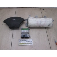 KIT AIRBAG KOMPLET OEM N. 9900 KIT AIRBAG COMPLETO ORIGINAL REZERVNI DEL FORD FOCUS DAW DBW DNW MK1 R BER/SW (2001-2005) DIESEL LETNIK 2002